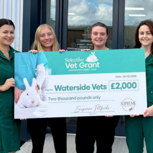 Supreme Petfoods announces winner of £2,000 Selective Vet Grant